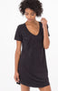 The Faux Suede Dress Black
