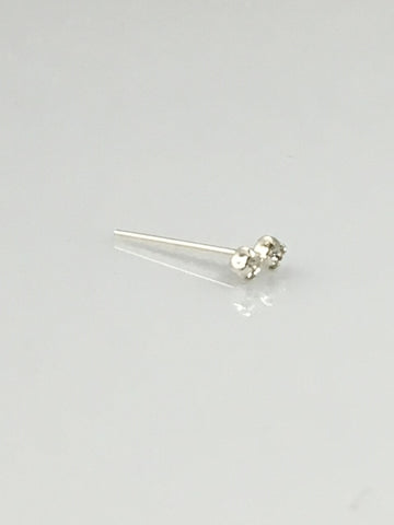 Nose Pin Square Ball End