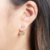 Moon Ear Jacket Silver