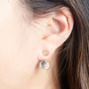 Orb Ear Jacket Silver