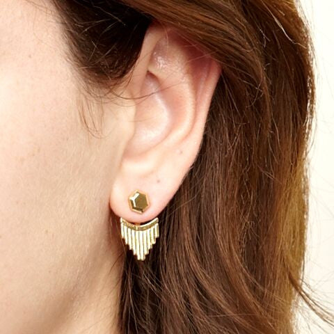 Lux Earrings Gold